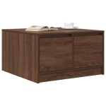 vidaXL Masuta de cafea cu sertare Stejar maro 70,5x70x40 cm vidaXL Masuta de cafea cu sertare Stejar maro 70,5x70x40 cm
