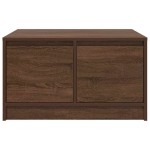 vidaXL Masuta de cafea cu sertare Stejar maro 70,5x70x40 cm vidaXL Masuta de cafea cu sertare Stejar maro 70,5x70x40 cm