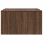 vidaXL Masuta de cafea cu sertare Stejar maro 70,5x70x40 cm vidaXL Masuta de cafea cu sertare Stejar maro 70,5x70x40 cm