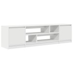 vidaXL Dulap TV alb 188,5x41x50 cm lemn prelucrat