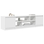 vidaXL Dulap TV alb 188,5x41x50 cm lemn prelucrat