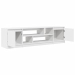 vidaXL Dulap TV alb 188,5x41x50 cm lemn prelucrat