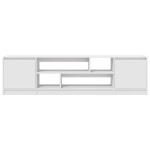vidaXL Dulap TV alb 188,5x41x50 cm lemn prelucrat