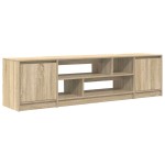 vidaXL Comodă TV, stejar sonoma, 188,5x41x50 cm, lemn compozit vidaXL Comodă TV, stejar sonoma, 188,5x41x50 cm, lemn compozit