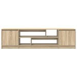 vidaXL Comodă TV, stejar sonoma, 188,5x41x50 cm, lemn compozit vidaXL Comodă TV, stejar sonoma, 188,5x41x50 cm, lemn compozit