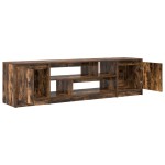 vidaXL Comodă TV, stejar fumuriu 188,5x41x50 cm lemn compozit vidaXL Comodă TV, stejar fumuriu 188,5x41x50 cm lemn compozit