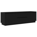 vidaXL Dulap TV cu lumini LED Stejar negru 160,5x41x50 cm vidaXL Dulap TV cu lumini LED Stejar negru 160,5x41x50 cm