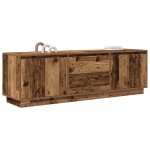 vidaXL Dulap TV cu lumini LED Lemn vechi 160,5x41x50 cm vidaXL Dulap TV cu lumini LED Lemn vechi 160,5x41x50 cm