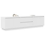 vidaXL Dulap TV cu lumini LED alb 193,5x41x50 cm vidaXL Dulap TV cu lumini LED alb 193,5x41x50 cm
