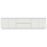 vidaXL Dulap TV cu lumini LED alb 193,5x41x50 cm vidaXL Dulap TV cu lumini LED alb 193,5x41x50 cm