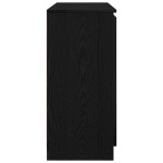 vidaXL Bufetă cu sertare Stejar negru 100,5x35x76 cm Lemn prelucrat