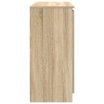 vidaXL Bufetă cu sertare Stejar Sonoma 100,5x35x76 cm Lemn prelucrat