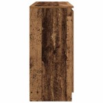 vidaXL Bufetă cu sertare Lemn vechi 100,5x35x76 cm Lemn prelucrat