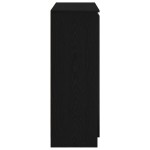 vidaXL Bufetă cu sertare Stejar negru 100,5x35x98,5 cm Lemn prelucrat