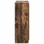 vidaXL Bufetă cu sertare Stejar afumat 100,5x35x98,5 cm Lemn prelucrat