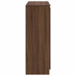 vidaXL Bufetă cu sertare Stejar maro 100,5x35x98,5 cm Lemn prelucrat