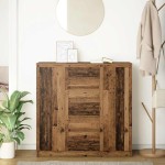 vidaXL Bufetă cu sertare Lemn vechi 100,5x35x98,5 cm Lemn prelucrat