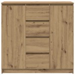 vidaXL Bufetă cu sertare Stejar Artisan 100,5x35x98,5cm Lemn prelucrat