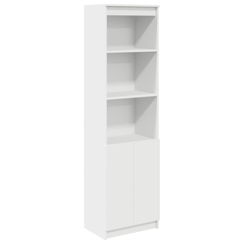 vidaXL Dulapuri alb 50x35x180 cm din lemn prelucrat
