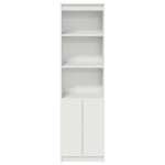 vidaXL Dulapuri alb 50x35x180 cm din lemn prelucrat