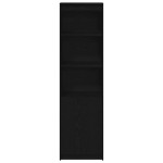 vidaXL Tablou Stejar negru 50x35x180 cm Lemn prelucrat