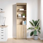 vidaXL Tablou Stejar Sonoma 50x35x180 cm Lemn prelucrat
