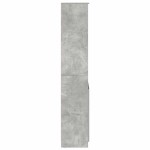 vidaXL Dulapuri din beton gri 50x35x180 cm lemn prelucrat