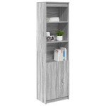 vidaXL Dulapuri gri Sonoma 50x35x180 cm din lemn prelucrat