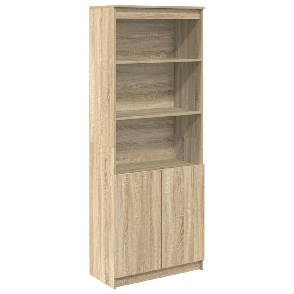 vidaXL Dulap înalt, stejar sonoma, 70x35x180 cm, lemn prelucrat