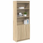 vidaXL Dulap înalt, stejar sonoma, 70x35x180 cm, lemn prelucrat vidaXL Dulap înalt, stejar sonoma, 70x35x180 cm, lemn prelucrat