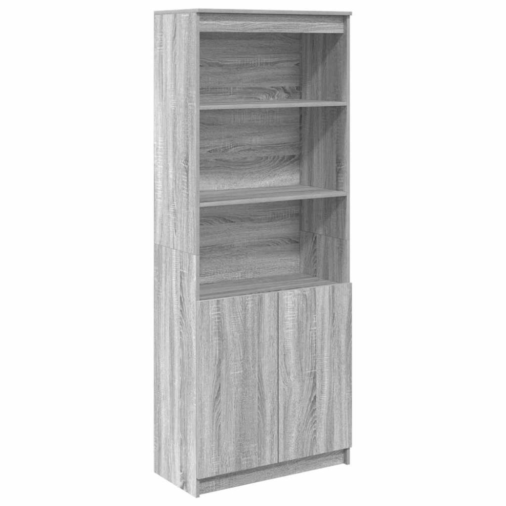 vidaXL Dulap înalt, gri sonoma, 70x35x180 cm, lemn prelucrat