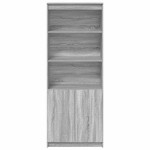 vidaXL Dulap înalt, gri sonoma, 70x35x180 cm, lemn prelucrat
