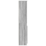 vidaXL Dulap înalt, gri sonoma, 70x35x180 cm, lemn prelucrat