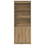 vidaXL Tablou din Stejar Artizanal 70x35x180 cm Lemn prelucrat