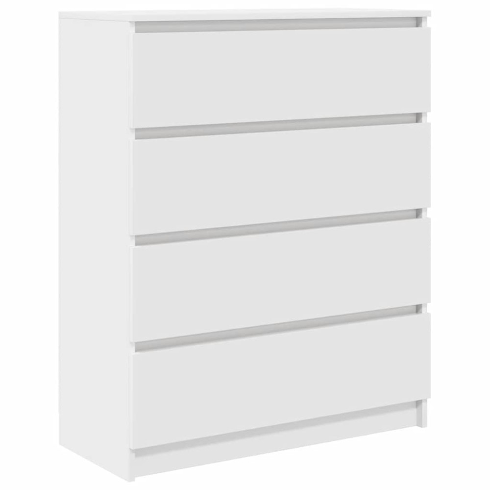 vidaXL Bufetă albă 80x35x99 cm lemn prelucrat