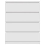 vidaXL Bufetă albă 80x35x99 cm lemn prelucrat vidaXL Bufetă albă 80x35x99 cm lemn prelucrat