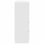 vidaXL Bufetă albă 80x35x99 cm lemn prelucrat vidaXL Bufetă albă 80x35x99 cm lemn prelucrat