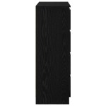 vidaXL Bufetă Stejar negru 80x35x99 cm Lemn prelucrat vidaXL Bufetă Stejar negru 80x35x99 cm Lemn prelucrat