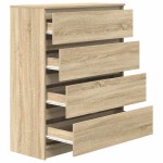 vidaXL Bufetă Stejar Sonoma 80x35x99 cm Lemn prelucrat