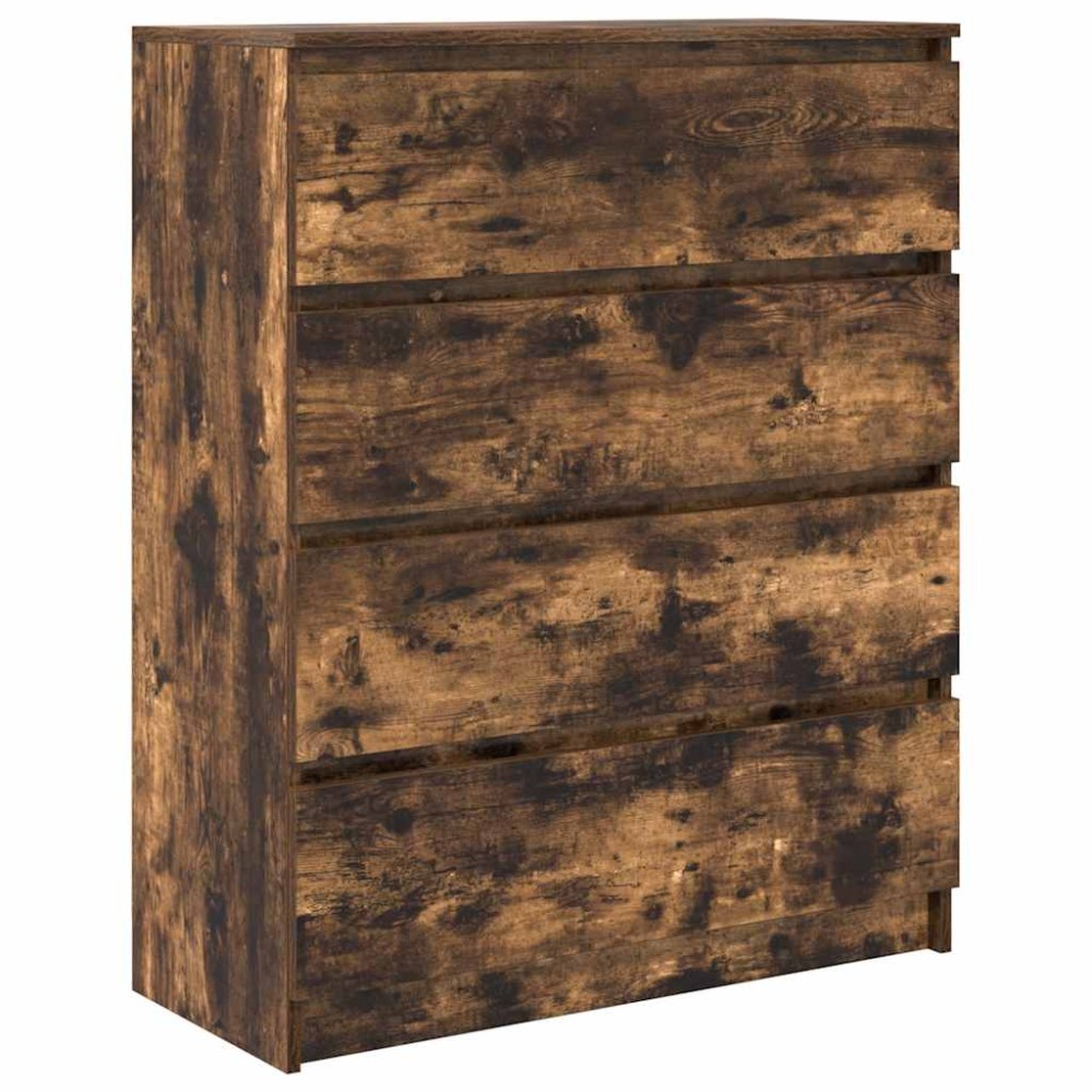vidaXL Bufetă Stejar afumat 80x35x99 cm Lemn prelucrat