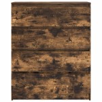 vidaXL Bufetă Stejar afumat 80x35x99 cm Lemn prelucrat