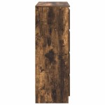 vidaXL Bufetă Stejar afumat 80x35x99 cm Lemn prelucrat