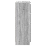 vidaXL Bufetă gri Sonoma 80x35x99 cm Lemn prelucrat