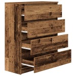 vidaXL Bufetă Lemn vechi 80x35x99 cm Lemn prelucrat