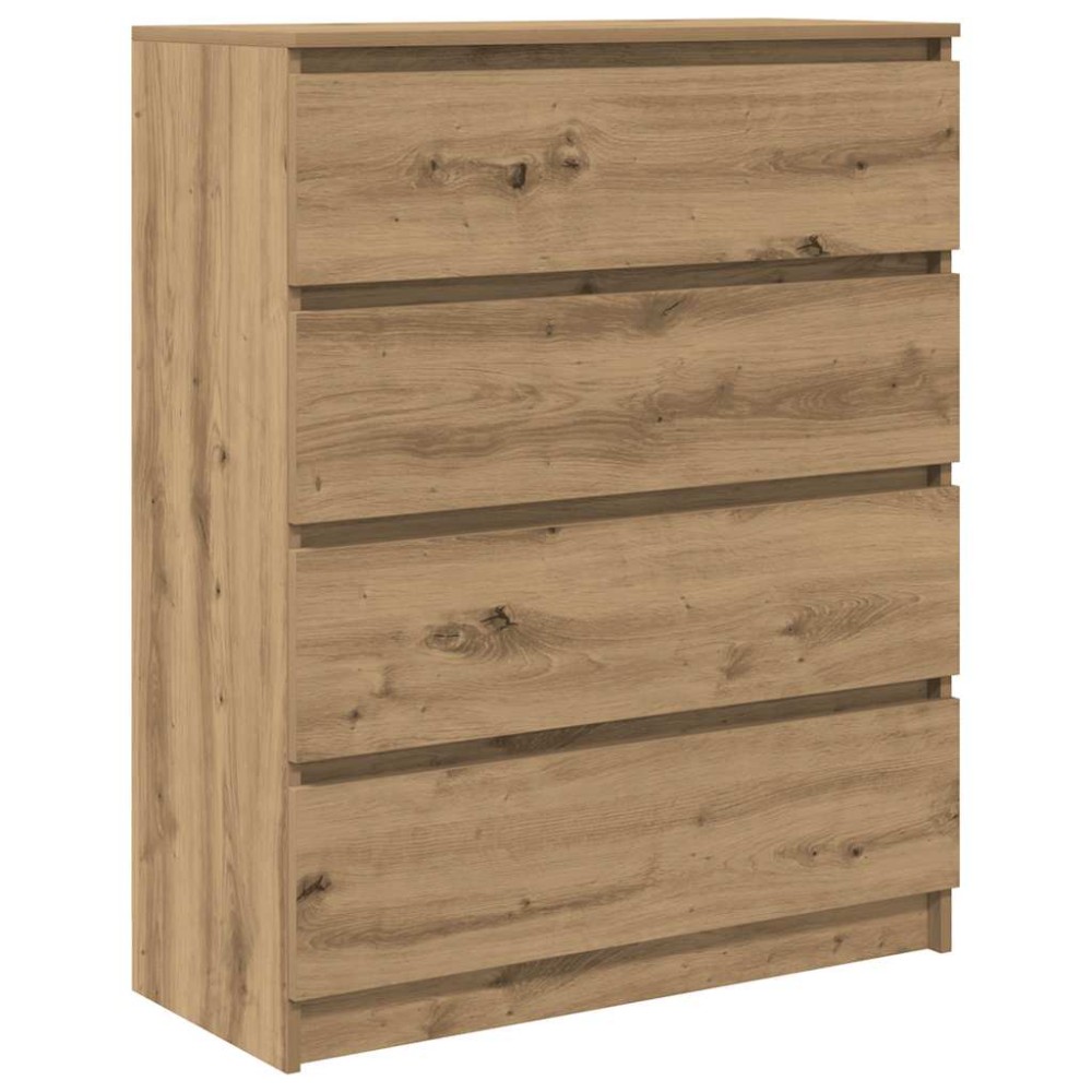 vidaXL Bufetă Stejar Artisan 80x35x99 cm Lemn prelucrat