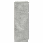 vidaXL Bufetă Gri Beton 100x35x99 cm Lemn prelucrat