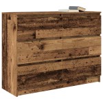 vidaXL Bufetă din lemn vechi 100x35x76 cm din lemn prelucrat