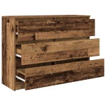 vidaXL Bufetă din lemn vechi 100x35x76 cm din lemn prelucrat