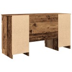 vidaXL Birou, lemn vechi, 140x49x76 cm, lemn prelucrat