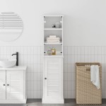 vidaXL Set de mobilier pentru baie 2 pcs Maro și alb 37 x 34 x 150 cm vidaXL Set de mobilier pentru baie 2 pcs Maro și alb 37 x 34 x 150 cm